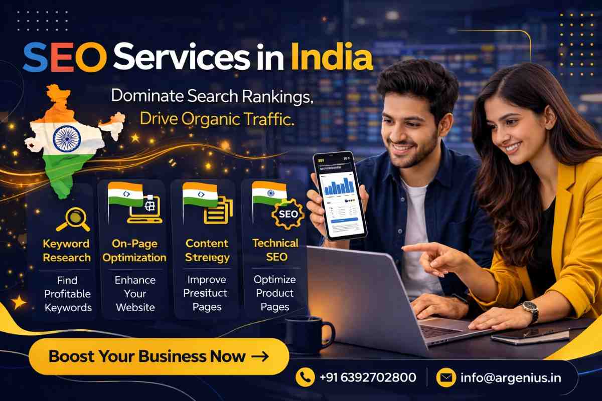 Top SEO Company in India | AI-Driven SEO Services & Strategy – Argenius