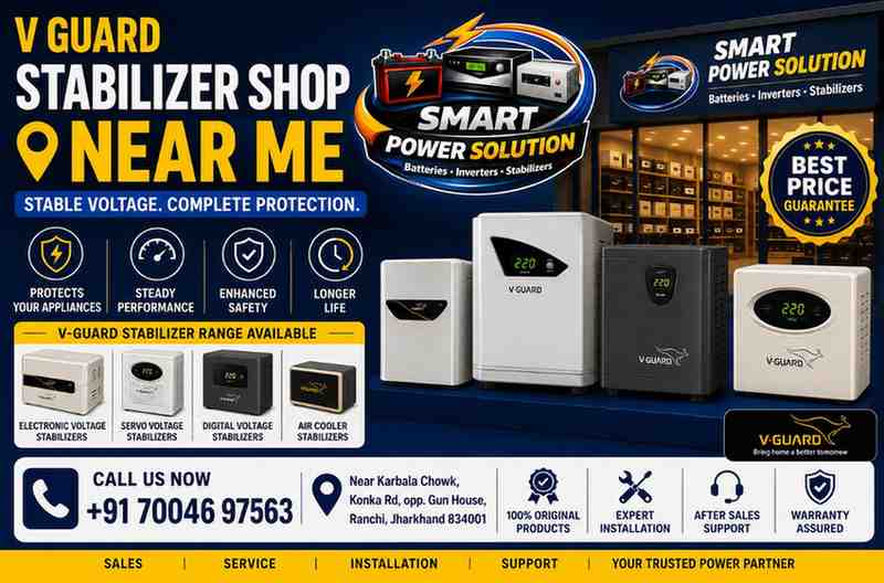 Best V Guard Stabilizer Shop Near Me – Genuine Products & Expert Service