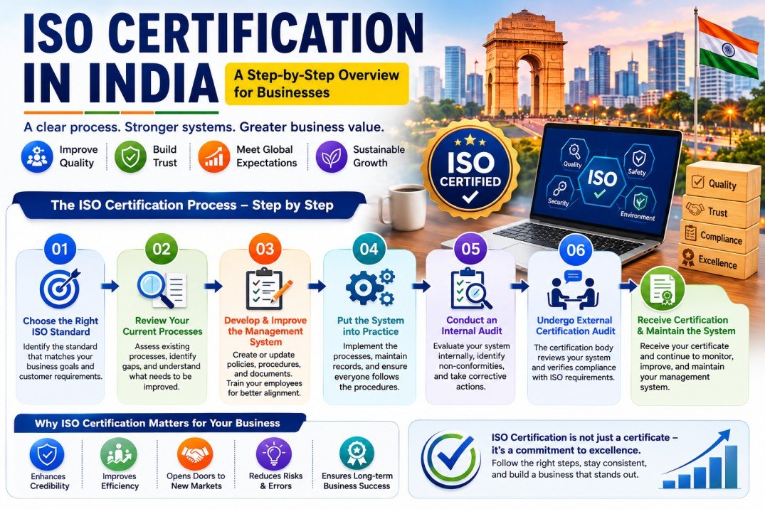 ISO Certification in India: A Step-by-Step Overview for Businesses