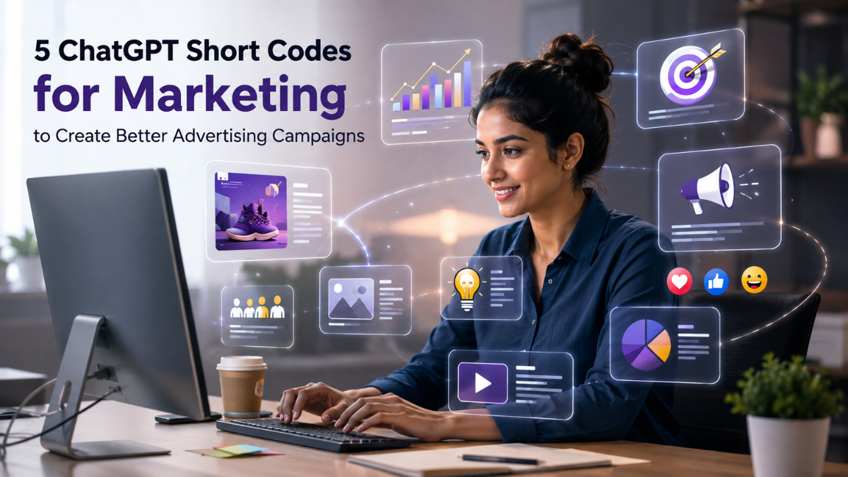 5 ChatGPT Short Codes for Marketing to Create Better Advertising Campaigns
