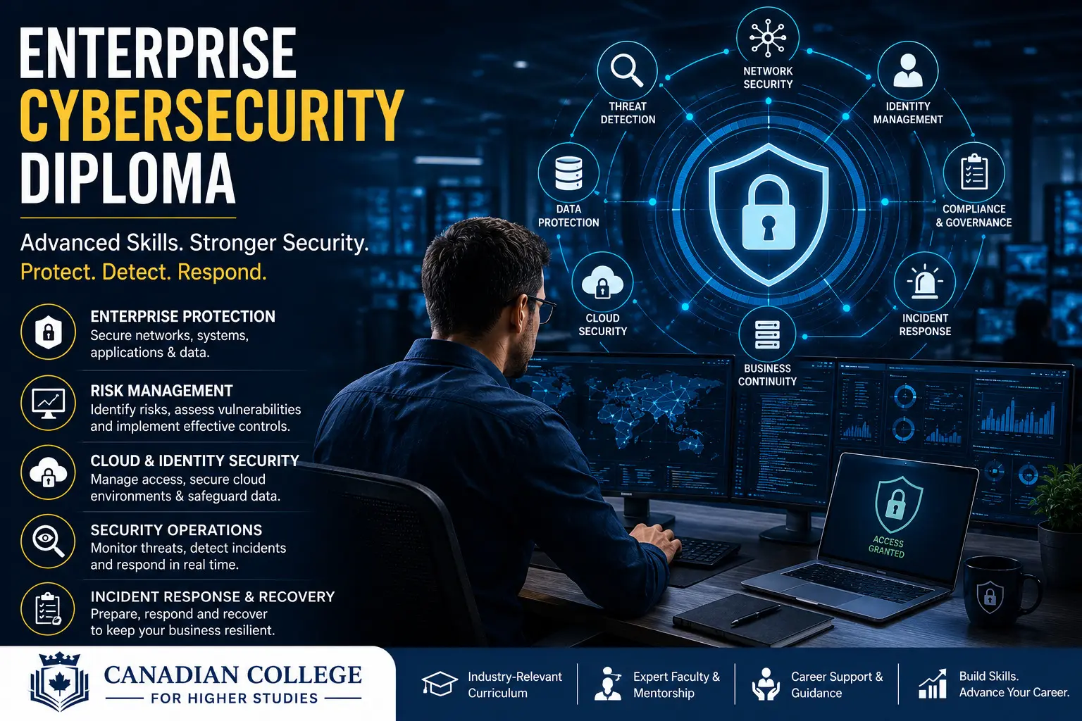 Enterprise Cybersecurity Diploma: Build Advanced Skills for Modern Digital Protection