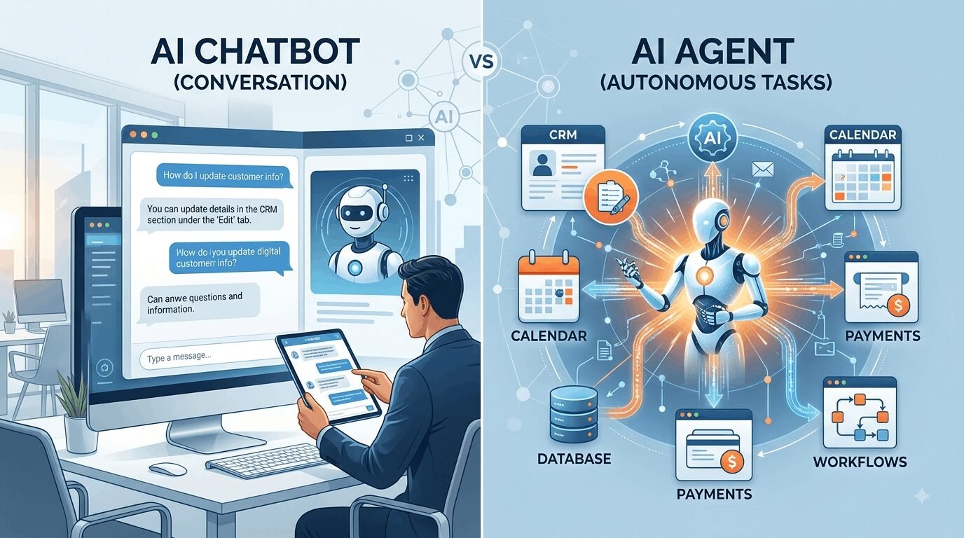 AI Agents vs AI Chatbots: Understanding the Differences